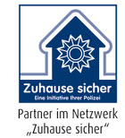 Wir sind Partner im Netzwerk Zuhause sicher